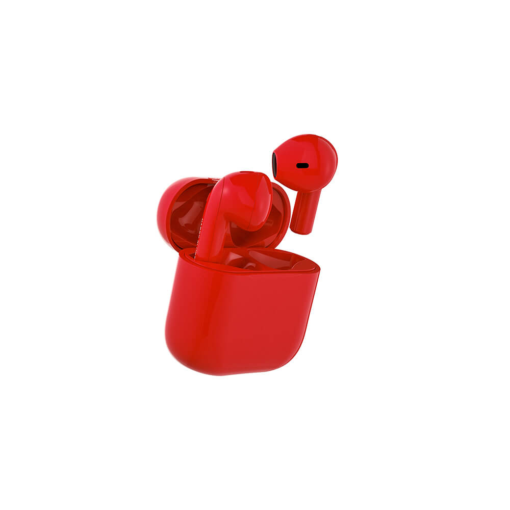 Happy Plugs JOY Headphones True Wireless Stereo (TWS) In-ear Calls/Music/Sport/Everyday Bluetooth Red image 11