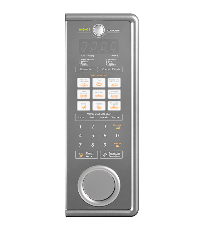 Daewoo KOR-142HM microwave Metallic Solo microwave Countertop – image 5