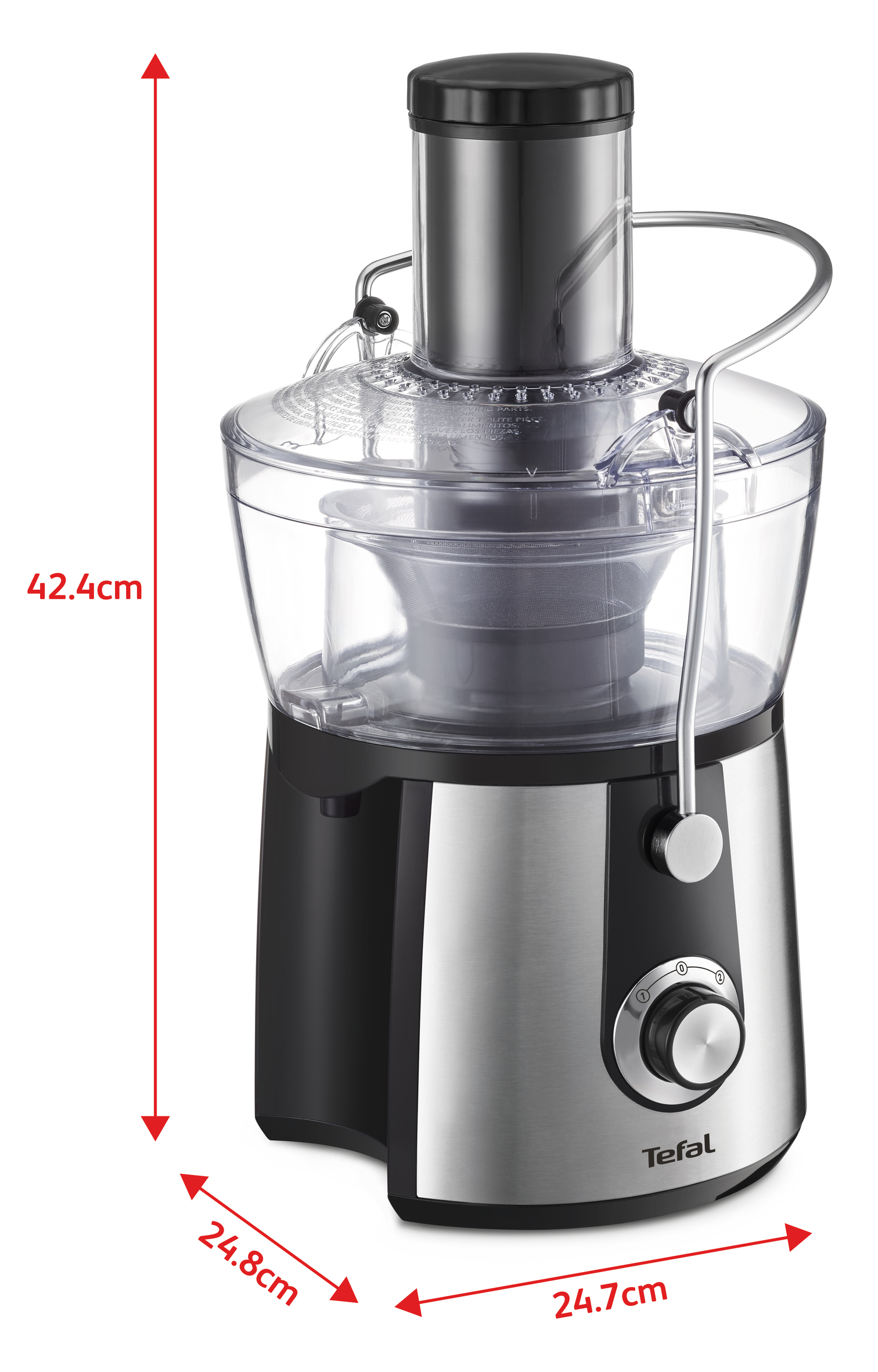 Tefal Juice Express ZE550D juice maker Twin gear juicer – image 4