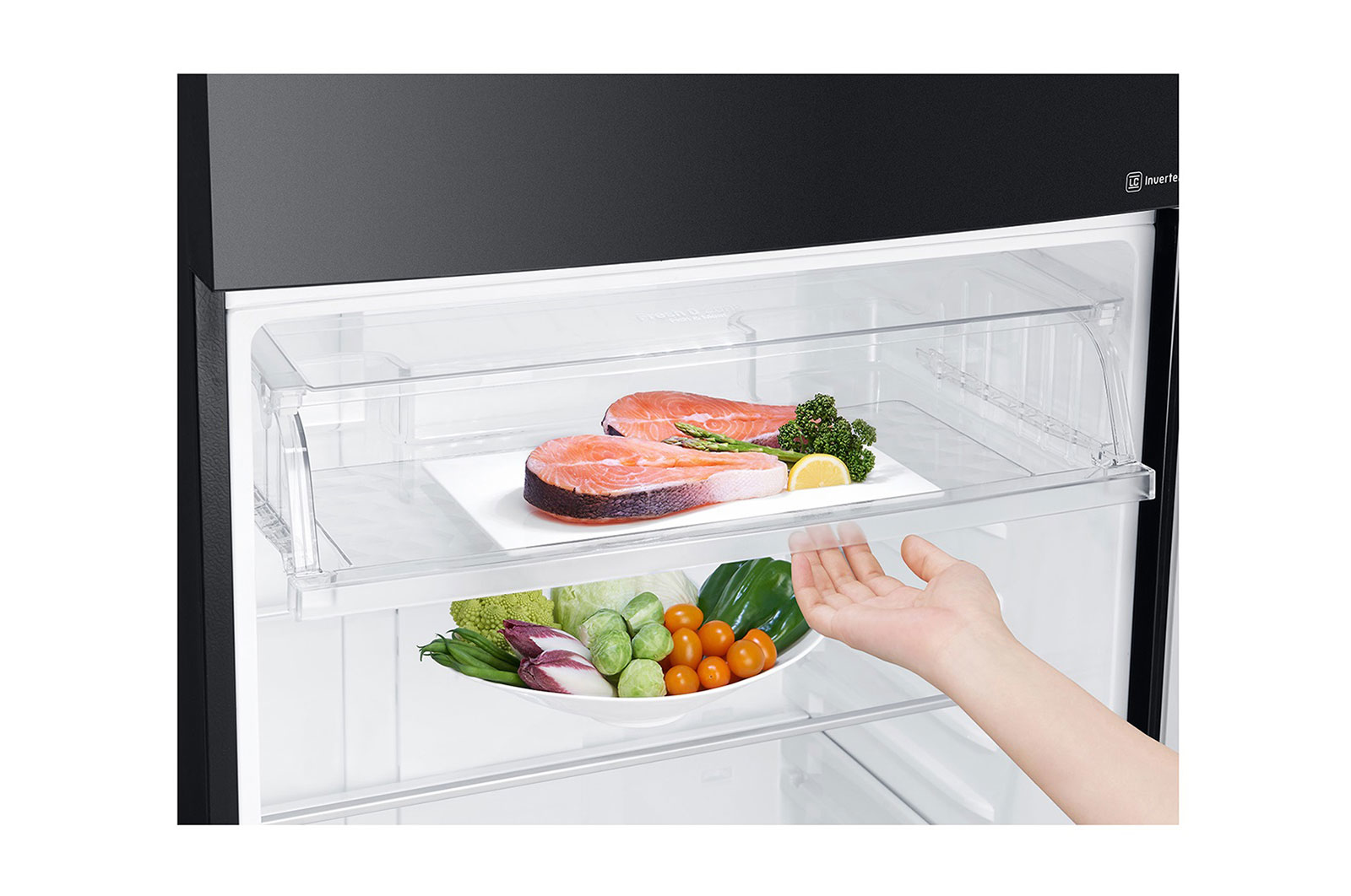 LG GN-C702SGGU fridge-freezer Freestanding – image 5
