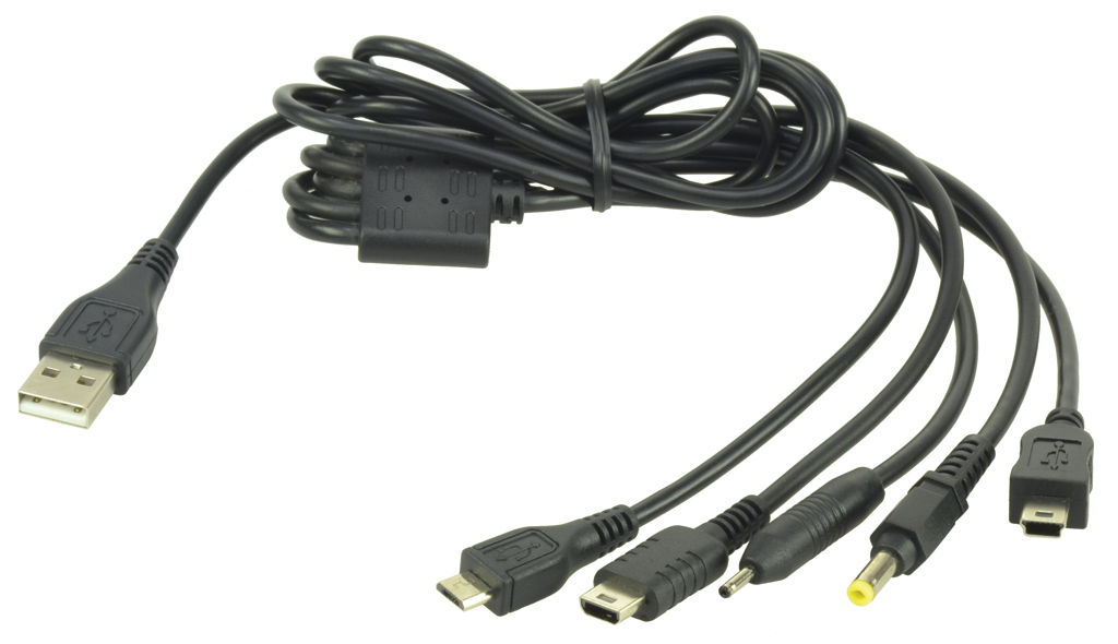 2-Power 5 in 1 USB Charging Cable