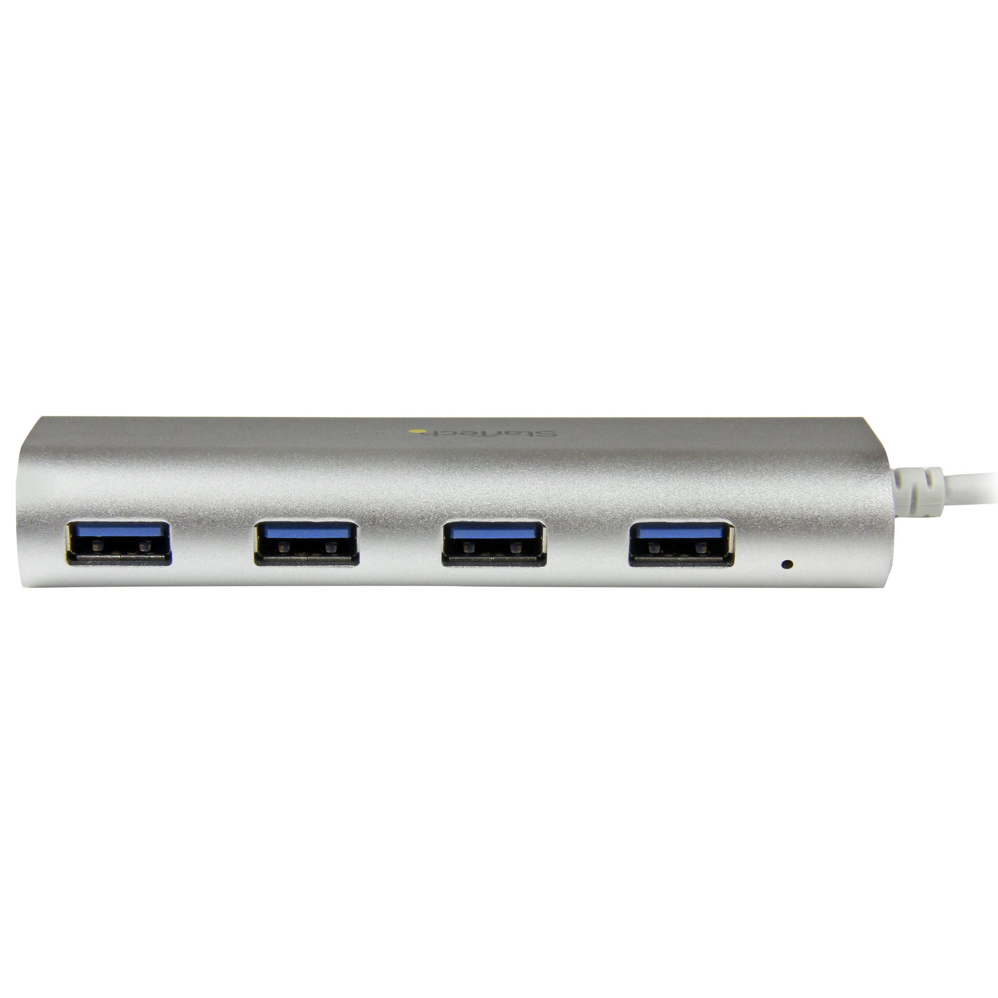 Concentrador StarTech.com USB 3.0 4 Puertos Hub con Cable Incorporado - ST43004UA Concentrador StarTech.com USB 3.0 4 Puertos Hub con Cable Incorporado - ST43004UA