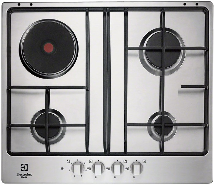 Electrolux PQX631V hob Stainless steel Built-in Combi 4 zone(s)