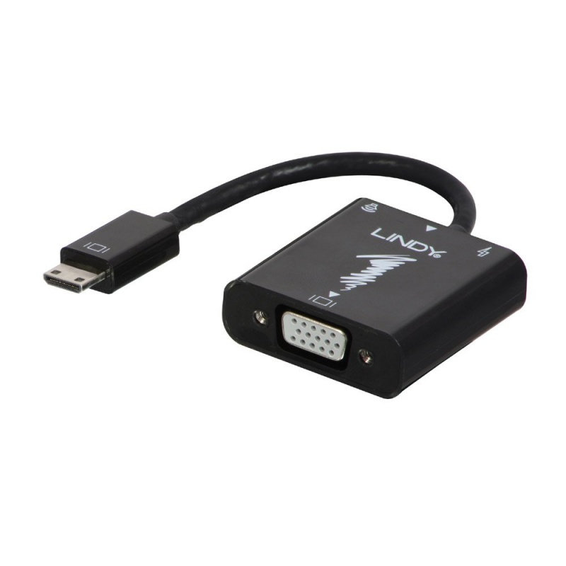 Lindy 38186 USB graphics adapter Black – image 1
