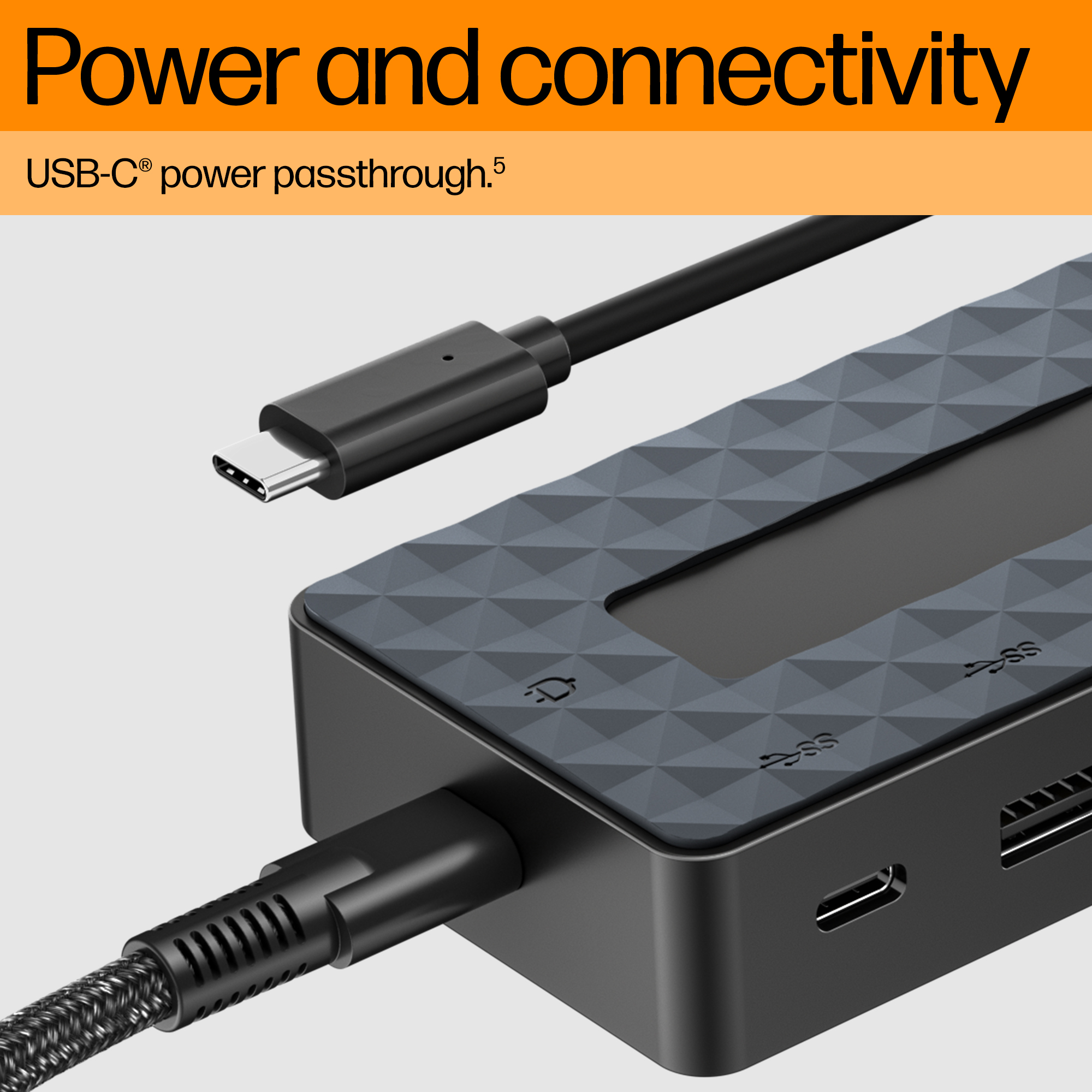 HP Universal USB-C Hub and Laptop Charger Combo – image 5