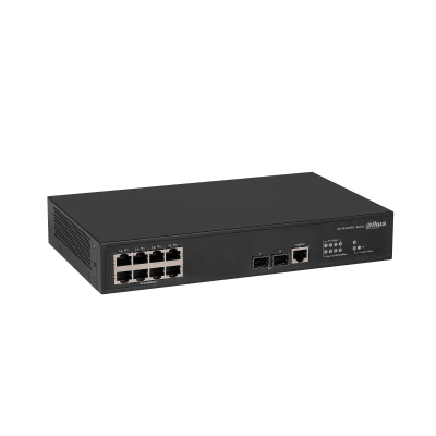 Dahua Technology Access DH-AS4300-8GT2GF network switch Managed L2/L2+ Gigabit Ethernet (10/100/1000) Black – image 2