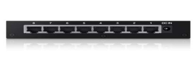 Linksys SE3008 network switch Unmanaged Gigabit Ethernet (10/100/1000) Black – image 2