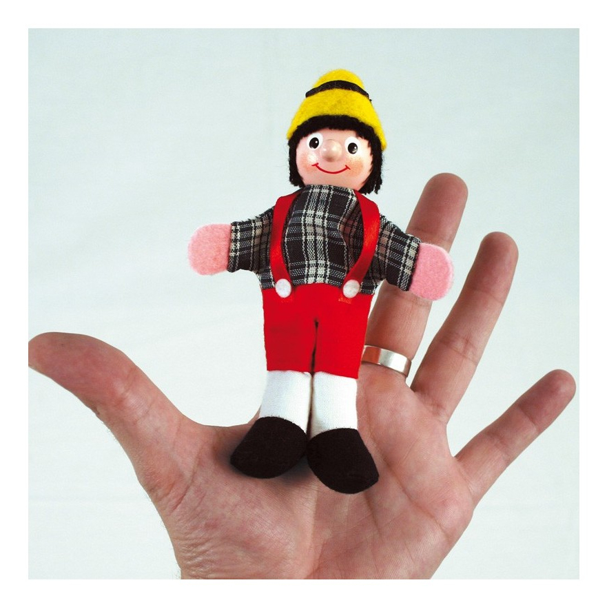 صورة ANDREU Toys مجموعة دمى الأصابع 12 شخصية (ألوان متنوعة، 3+ سنوات)