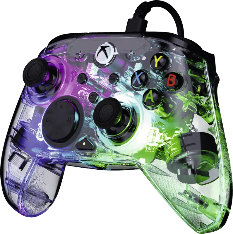 Turtle Beach PROD_CH_2290220 Transparent USB Manette de jeu PC, Xbox, Xbox One, Xbox Series S, Xbox Series X