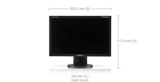 Samsung 2243EW computer monitor – image 2
