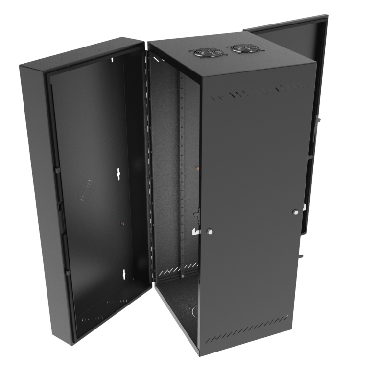 Vertiv GL48WMS-B-AF rack cabinet 12U Wall mounted rack Black – image 4
