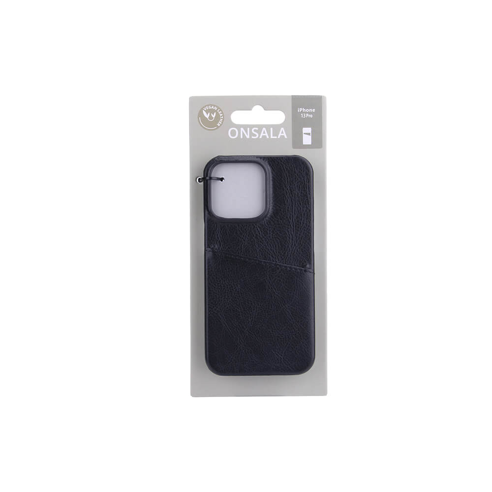 Onsala Mobile Cover Black with Cardpocket iPhone 13 Pro – image 2
