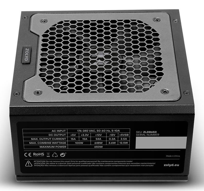 Zolyd ZLDB650 power supply unit – image 3