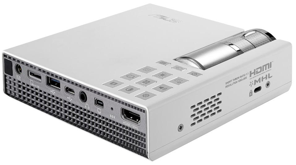 ASUS P2B Standard throw projector 350 ANSI lumens DLP WXGA (1280x800) White – image 6