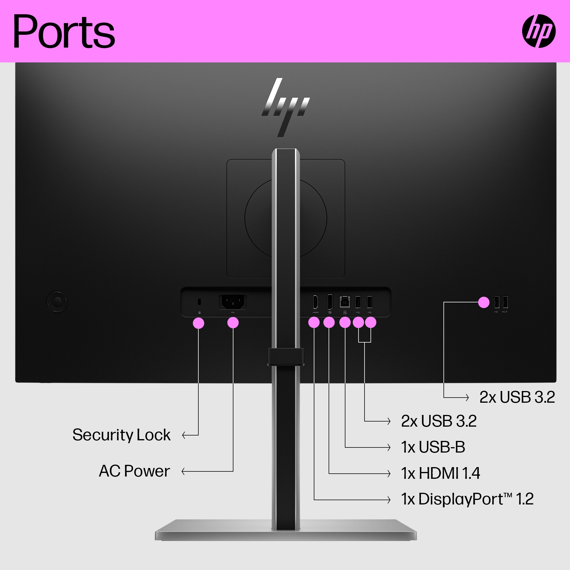 HP E27q G5 QHD Monitor – image 2