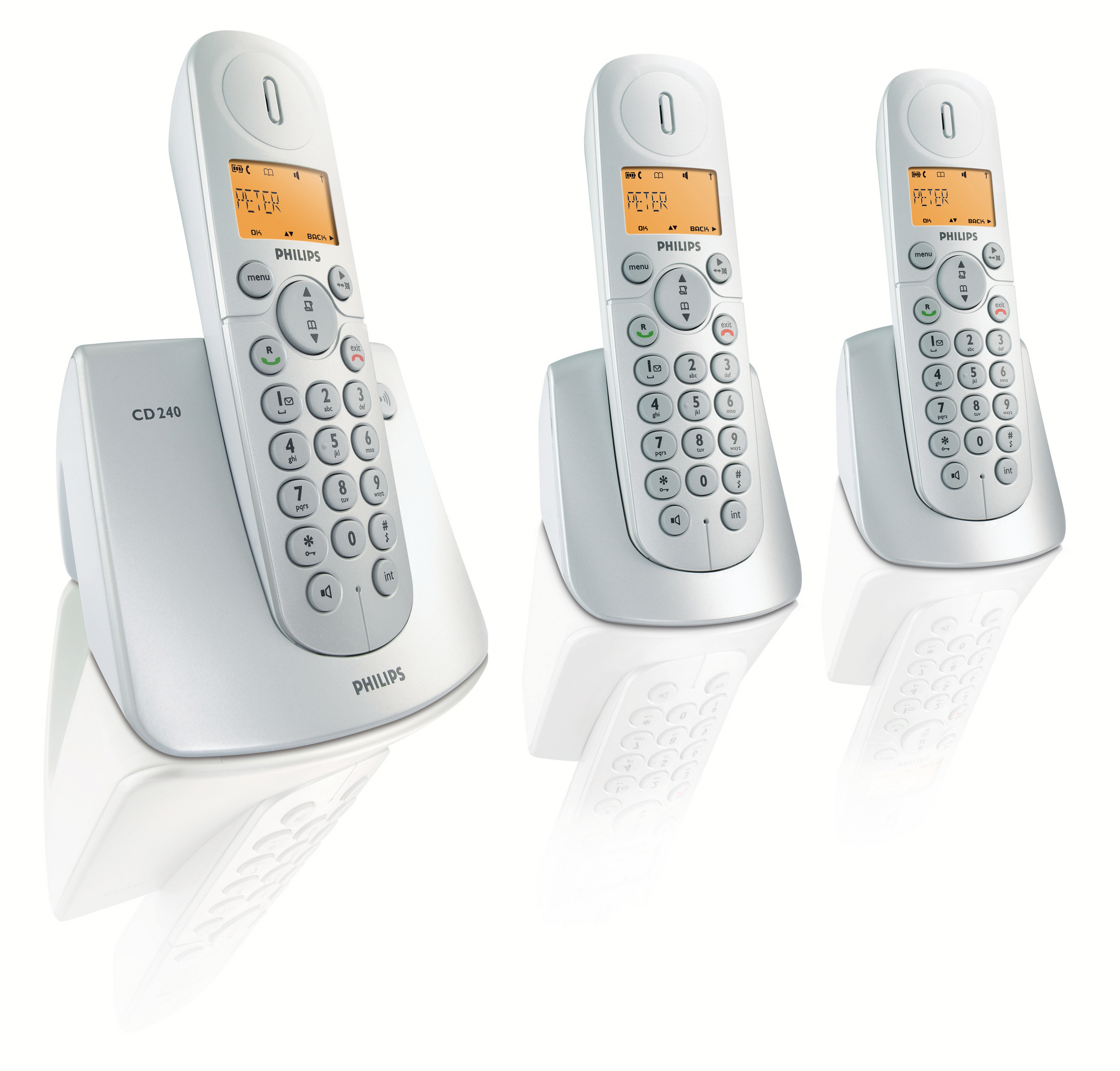 Philips CD2403S Cordless telephone