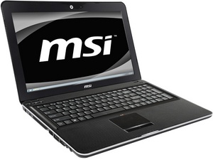 MSI X-Slim Series X620-SU7343W7P Intel® Core™2 Duo SU7300