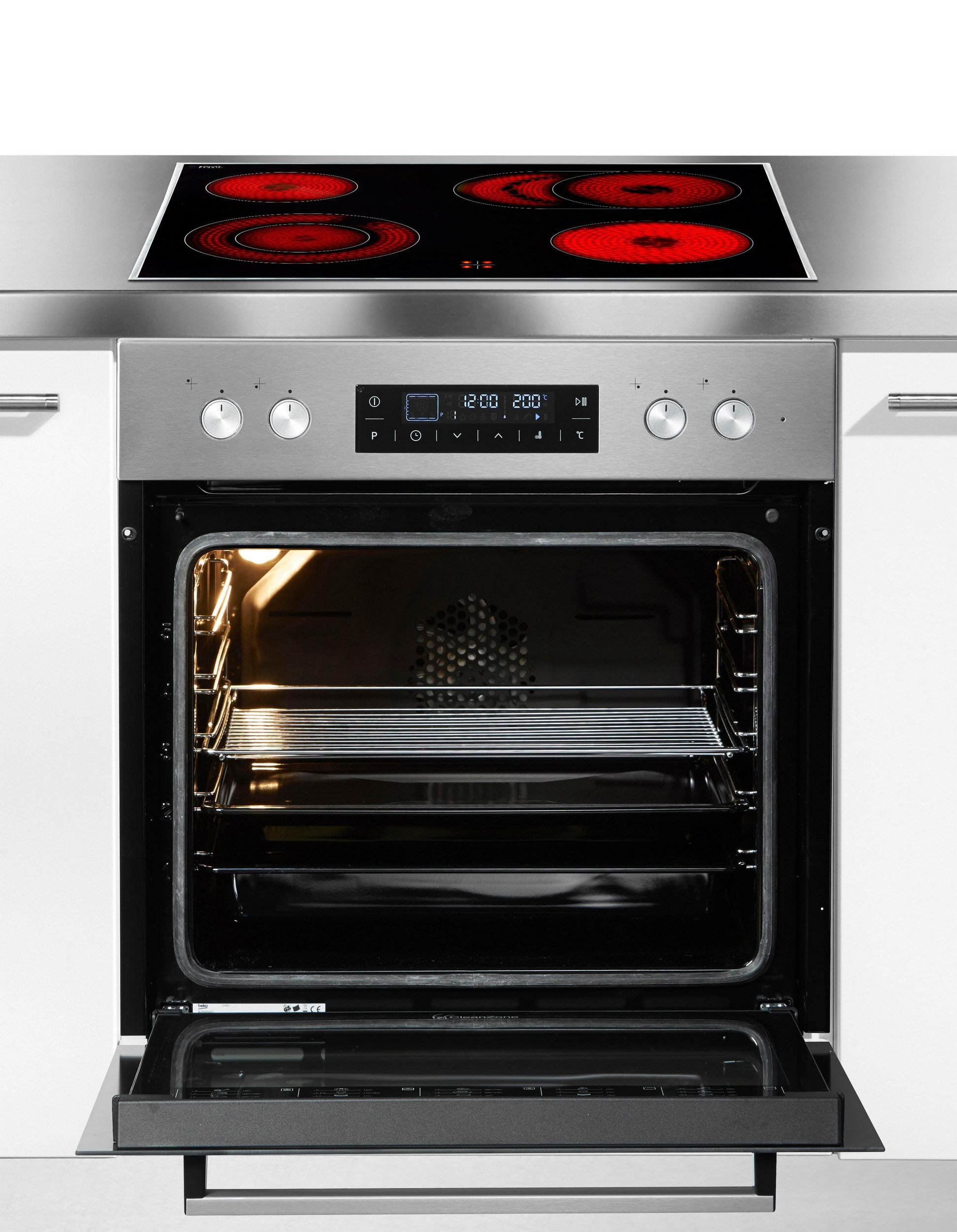 Beko BUM22420X1 cooking appliance set Ceramic hob Electric – image 2