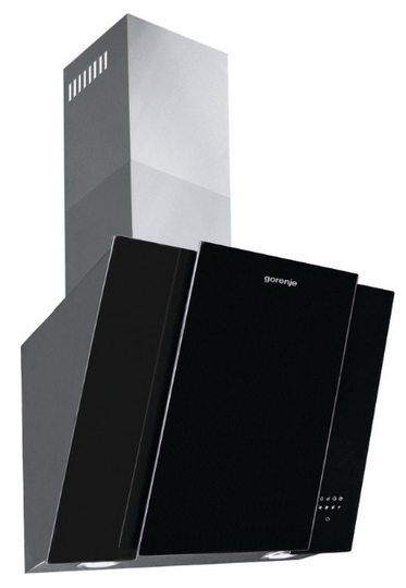 Gorenje DVG6565B Wall-mounted Black 593 m³/h – image 2