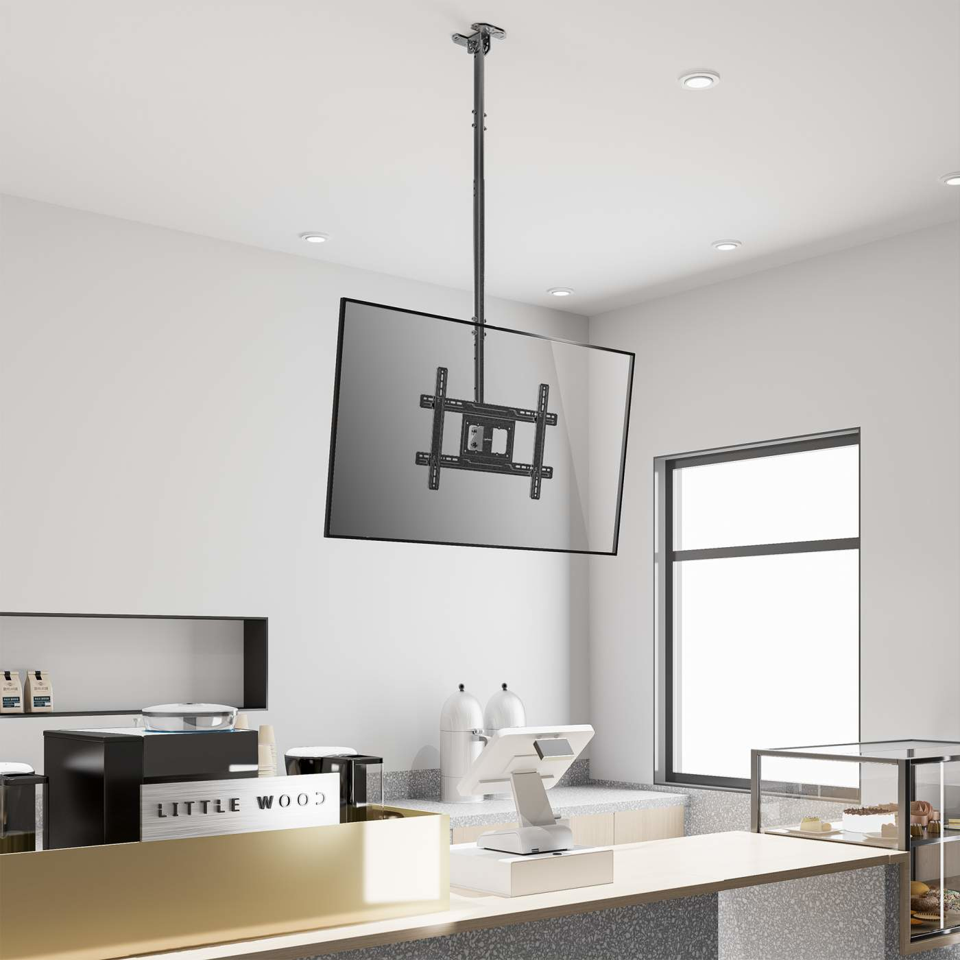 Manhattan Ceiling Mount for TV & Monitors, For screens: – image 4