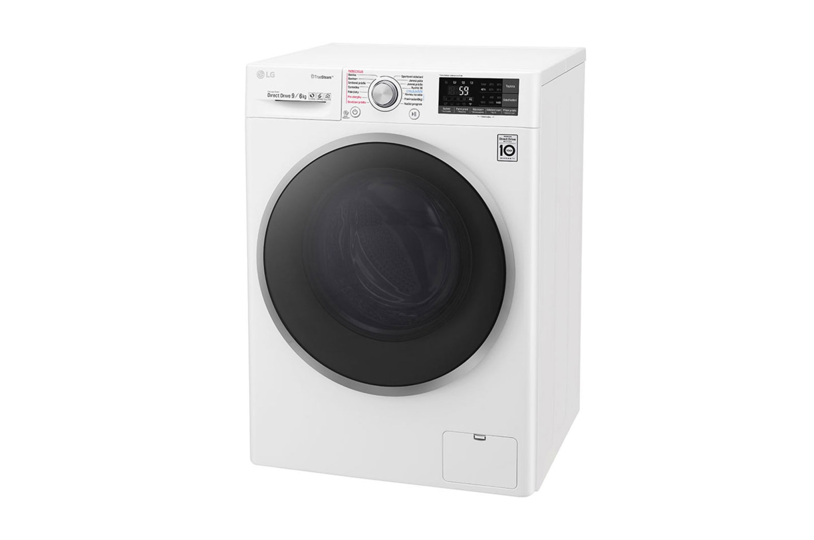LG F94J6VG0W washer dryer Freestanding Front-load Black, White – image 6