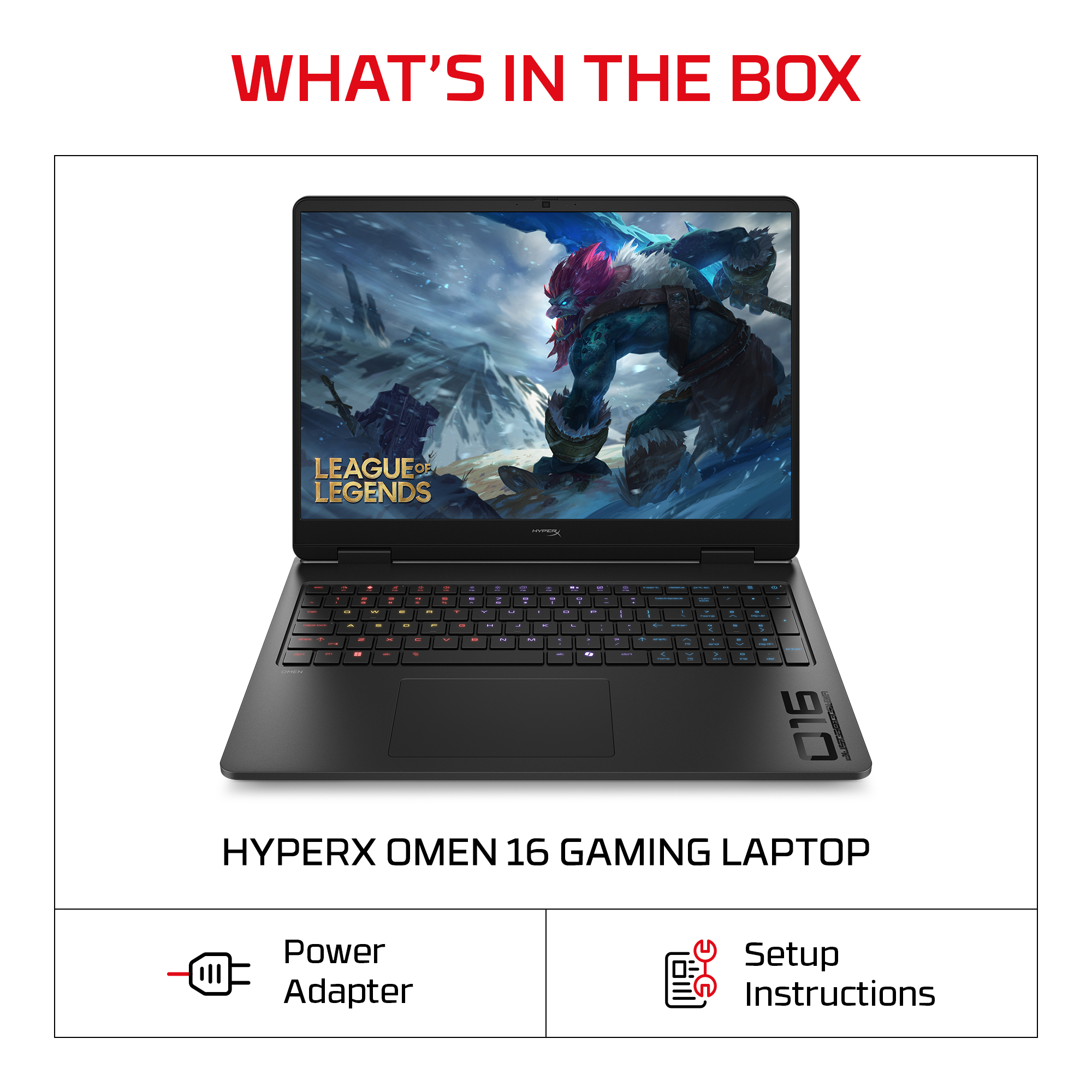 HP HyperX OMEN 16 inch Gaming Laptop PC 16-ap1502na – image 6