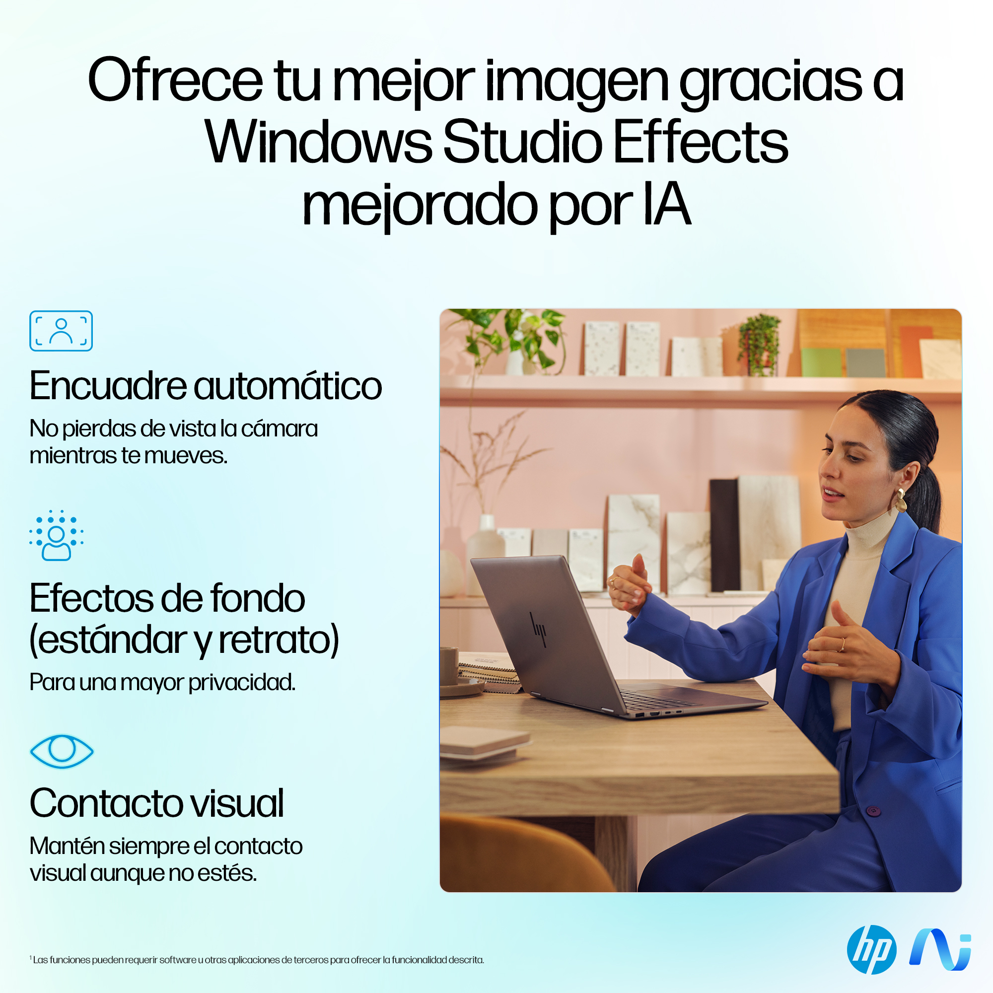 Portátil - HP OmniBook Ultra Flip 14-fh0003ns Copilot+ PC OLED, 14" 2.8K, Intel® Evo™ Ed. Core™ 7 258V 47 TOPS, 32GB RAM, 1TB SSD, Arc™, W11H - imagen 14