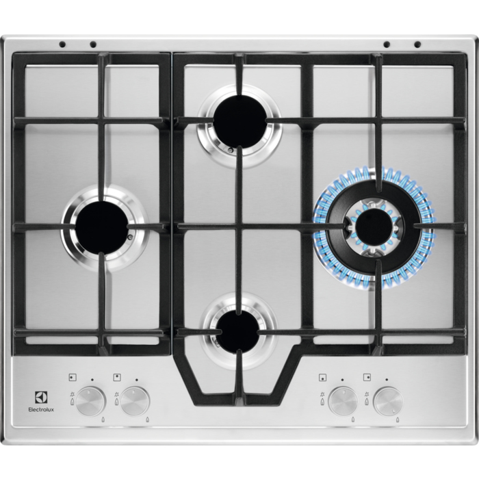 Electrolux KGS6456SX hob Stainless steel Built-in Gas 4 zone(s) – image 1