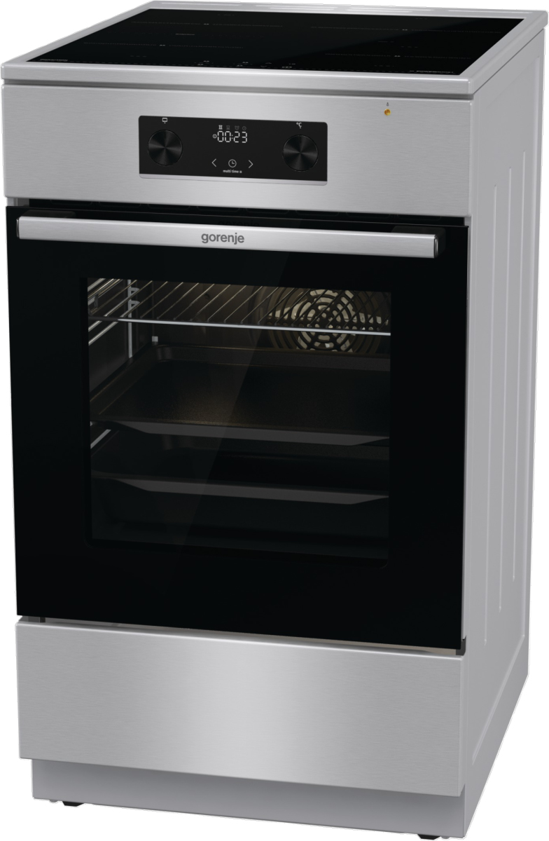 Gorenje 740742 cooker Freestanding cooker Electric Zone induction hob Stainless steel – image 6