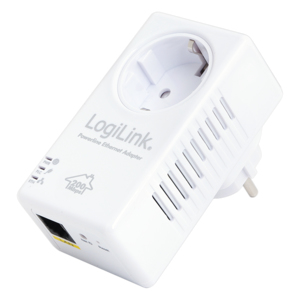 LogiLink PL0014 PowerLine network adapter 200 Mbit/s Ethernet LAN Wi-Fi White 1 pc(s)