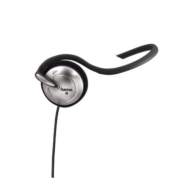 Hama HK-220 Headphones Wired Ear-hook Black, Silver – image 2