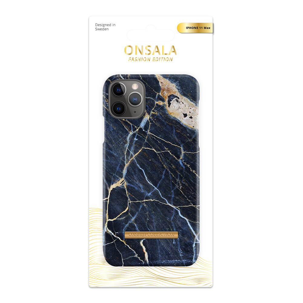 Onsala Mobile Cover Soft Black Galaxy Marble iPhone 11 Pro Max – image 2