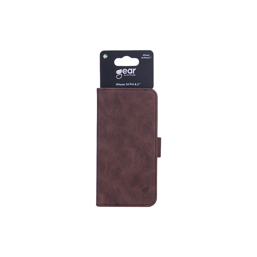 Gear Wallet Case Brown - iPhone 14 Pro – image 2