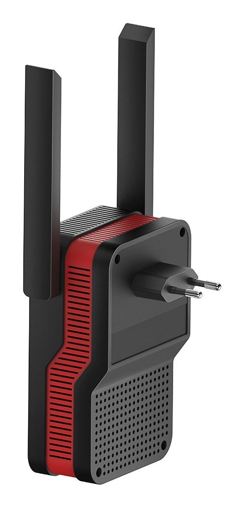 Cudy RE3000 network extender Network repeater Black, Red 10, 100, 1000 Mbit/s – image 3