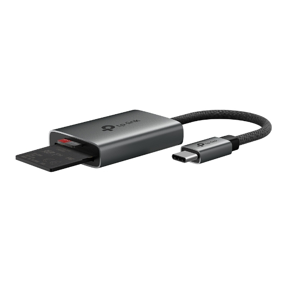 TP-Link UA440C lecteur de carte mémoire USB 3.2 Gen 1 (3.1 Gen 1) Type-C Gris