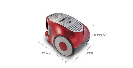 Samsung SC8461 1.5 L Cylinder vacuum Dry 1800 W Bagless – image 4