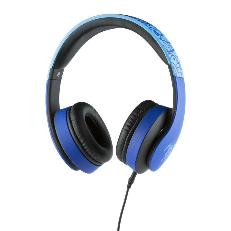 Konix 61881197237 headphones/headset Wired Head-band Black, Blue