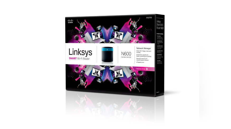 Linksys EA2700 wireless router Gigabit Ethernet Dual-band (2.4 GHz – image 4
