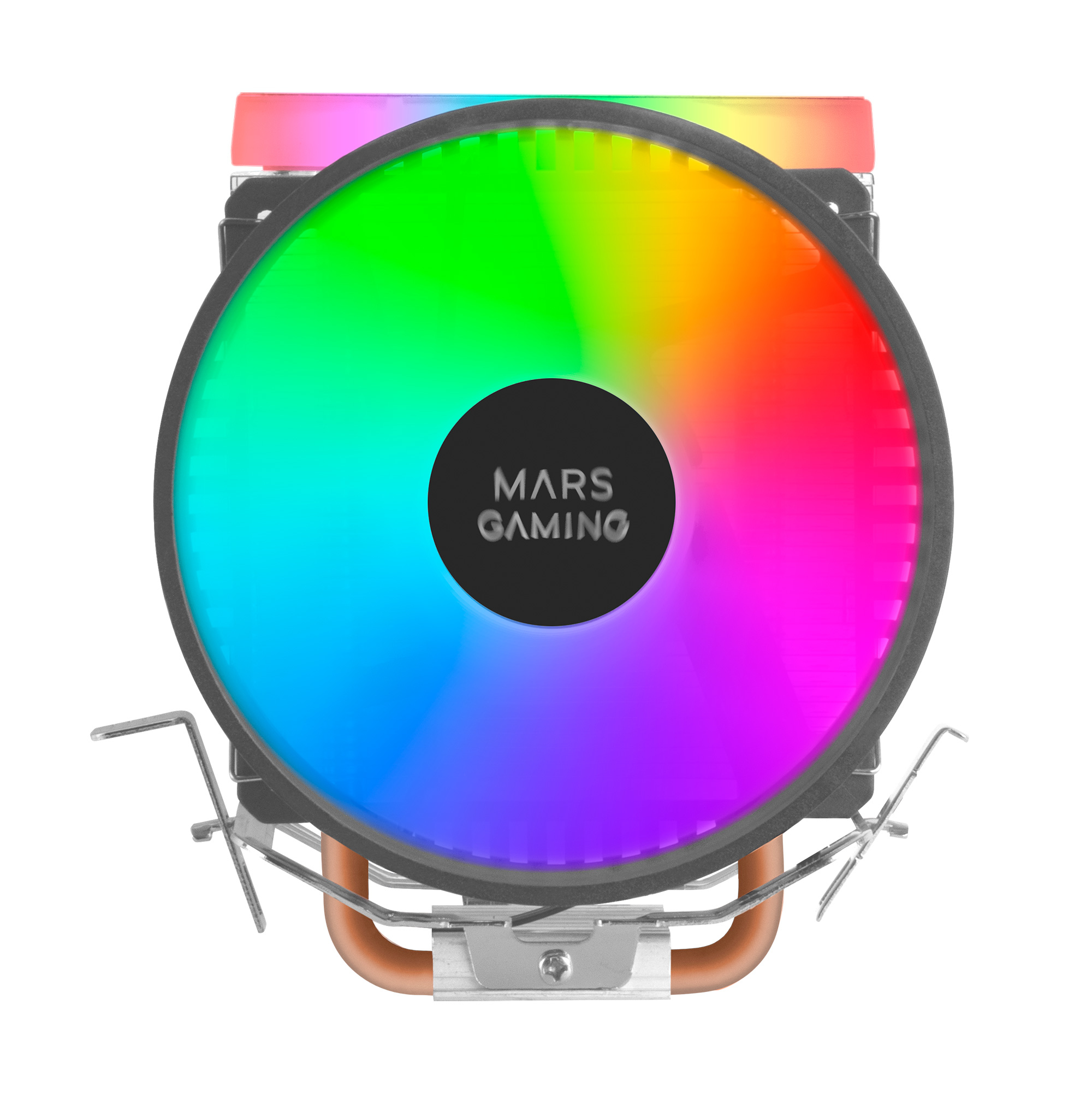 Mars Gaming MCPU33 Dual FRGB CPU Heatsink 3 Heatpipes HCT TDP – image 2