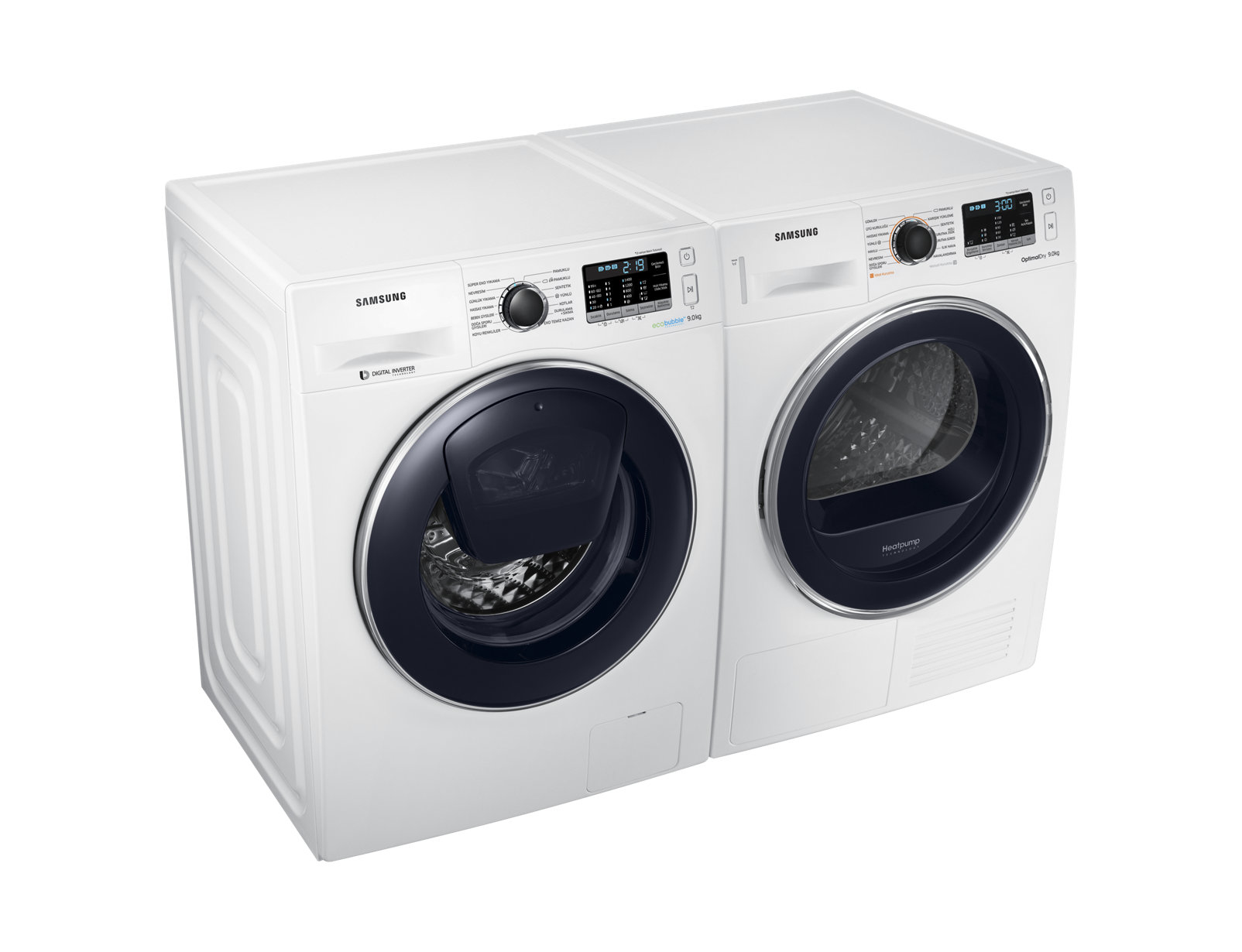 Samsung DV90M5000QW/AH tumble dryer Freestanding Front-load – image 9