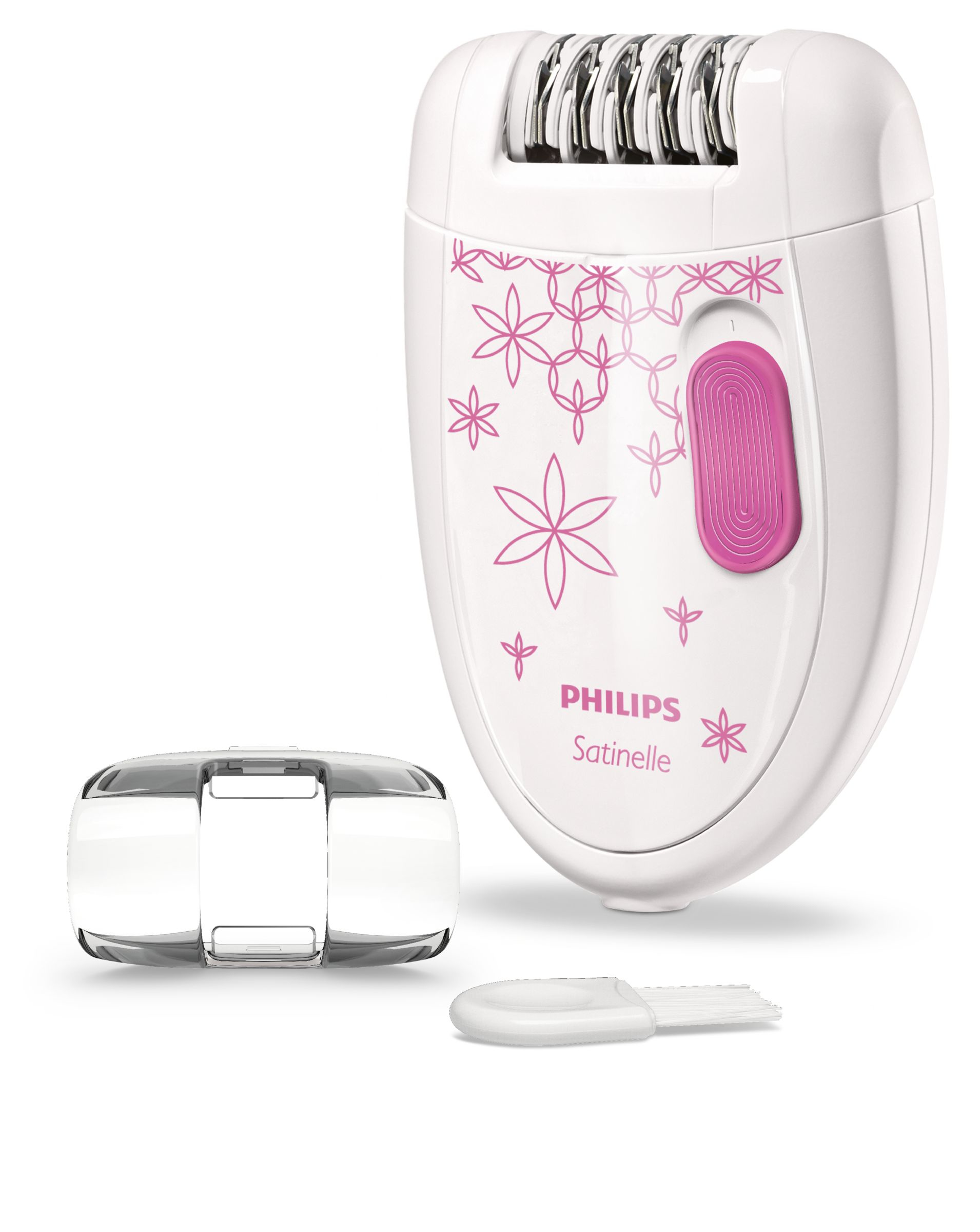 Philips Satinelle Essential BRE200/00 epilator 20 tweezers Pink, White