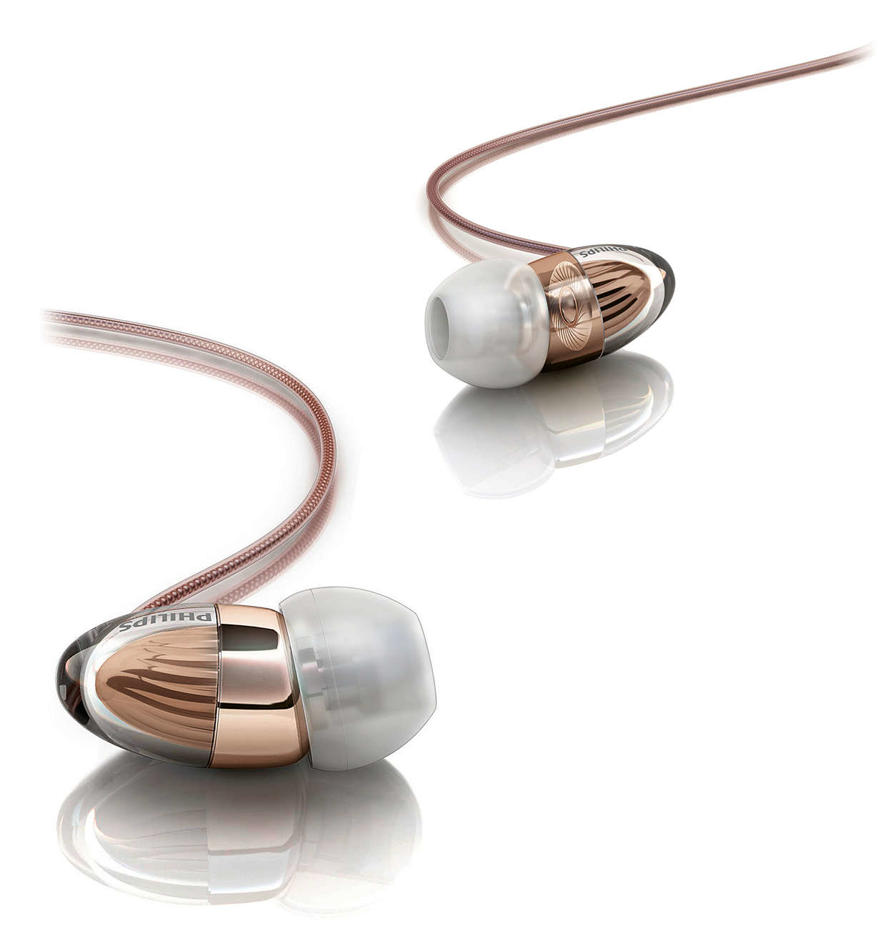 Philips SHE9620/00 headphones/headset Wired In-ear Music Bronze, Transparent – image 3