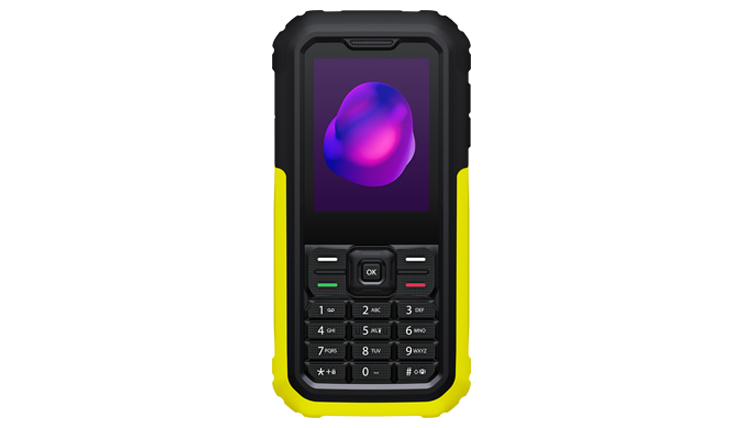 TCL 3189 6.1 cm (2.4") Black, Yellow Camera phone