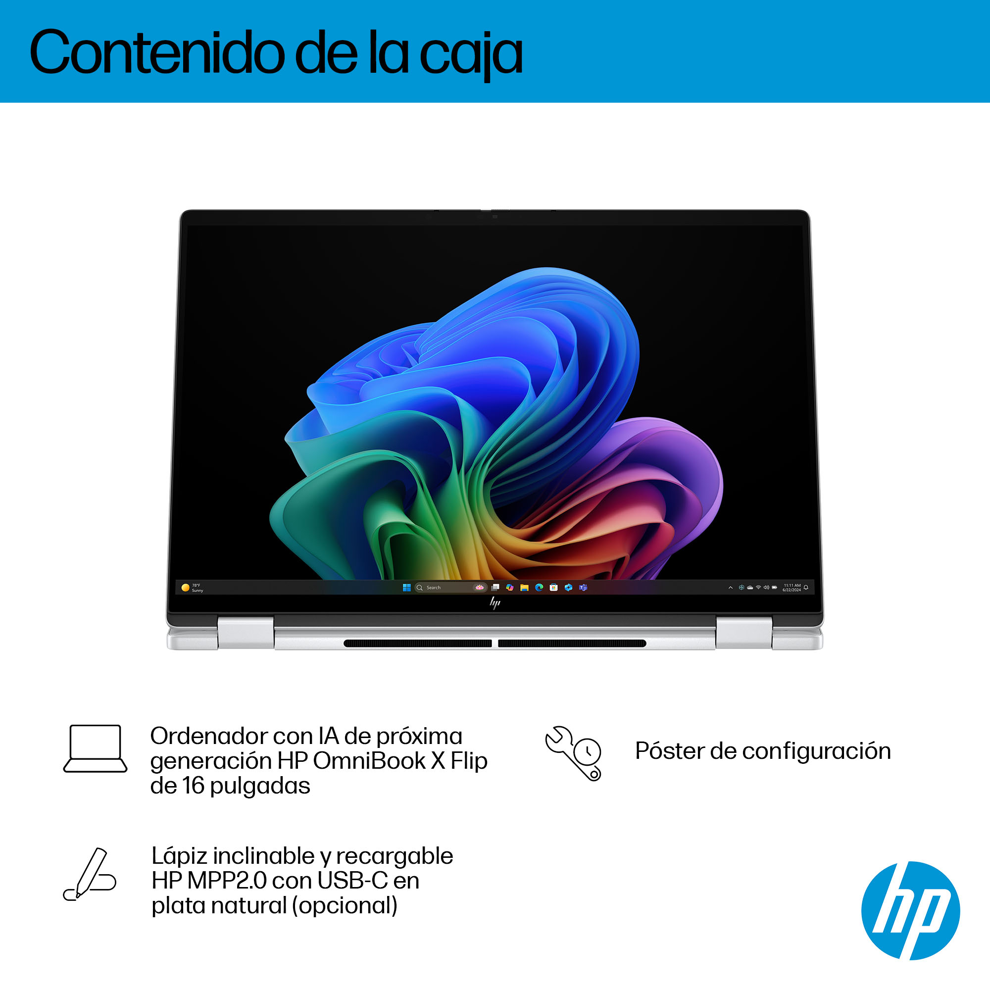 Portátil HP OmniBook X Flip 16-as0007ns - imagen 7