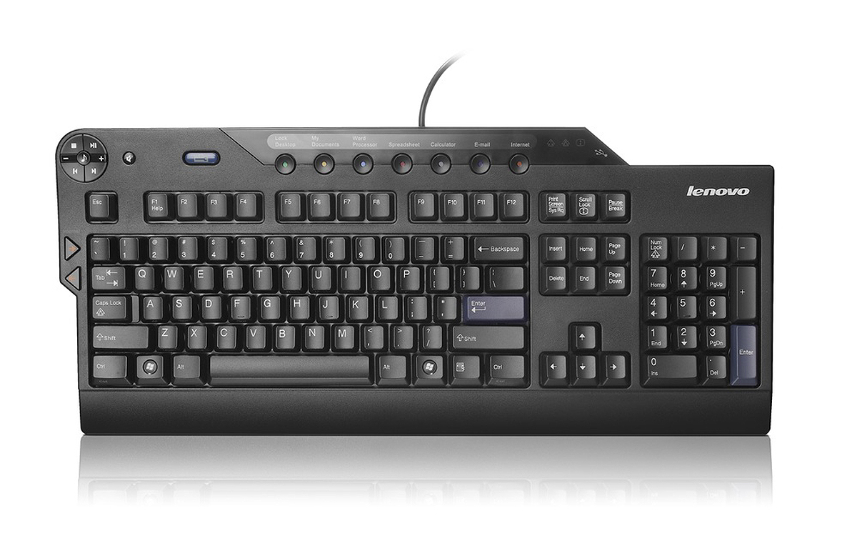 Lenovo 73P2656 keyboard USB QWERTY English Black