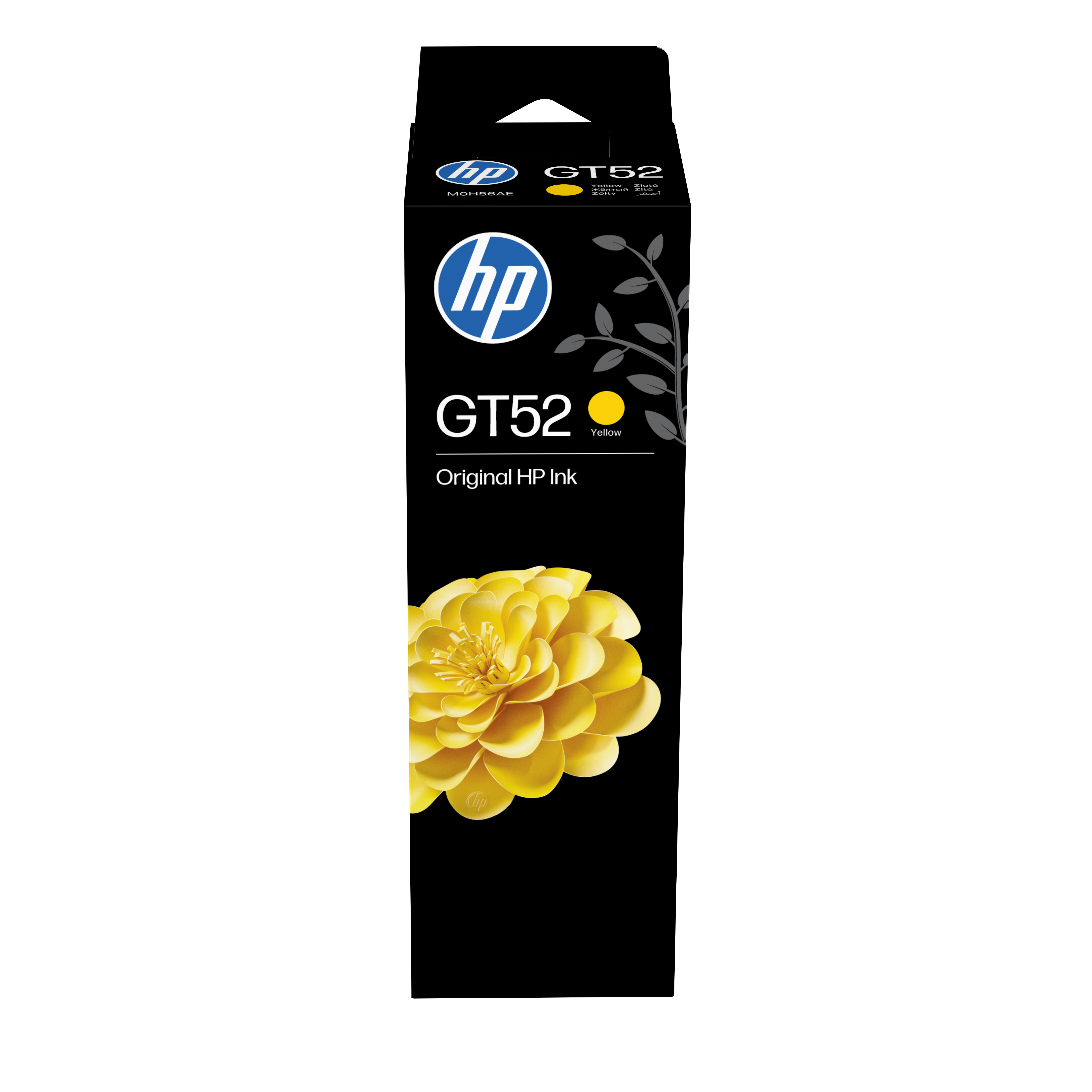 GT52 Y чернила желтые для HP InkTank и HP SmartTank - 70 мл - 8000 стр с комплекта цветных чернил
