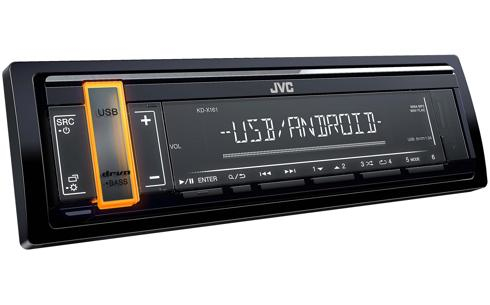 JVC KD-X161 car media receiver Black – image 4