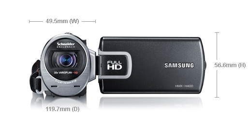 Samsung HMX-H400BP camcorder Handheld camcorder – image 8