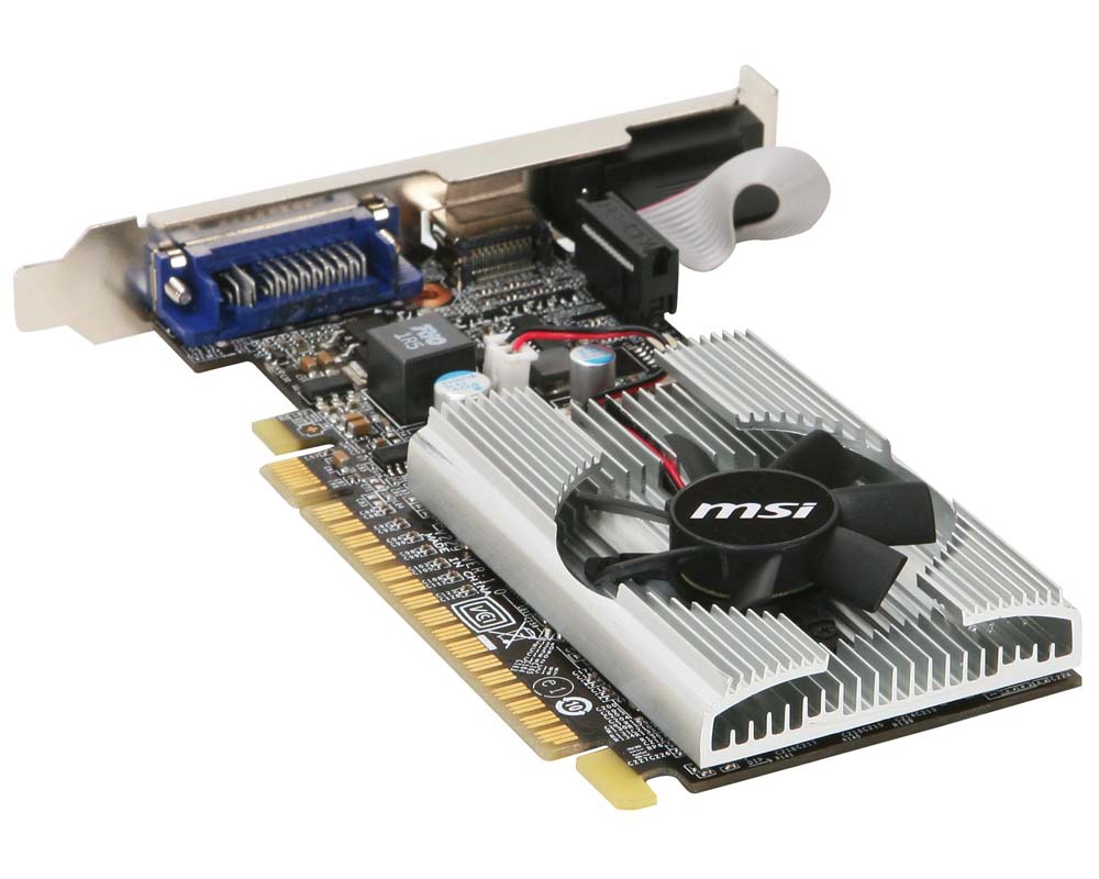 MSI N210-MD1G/D3 graphics card GeForce 210 – image 4