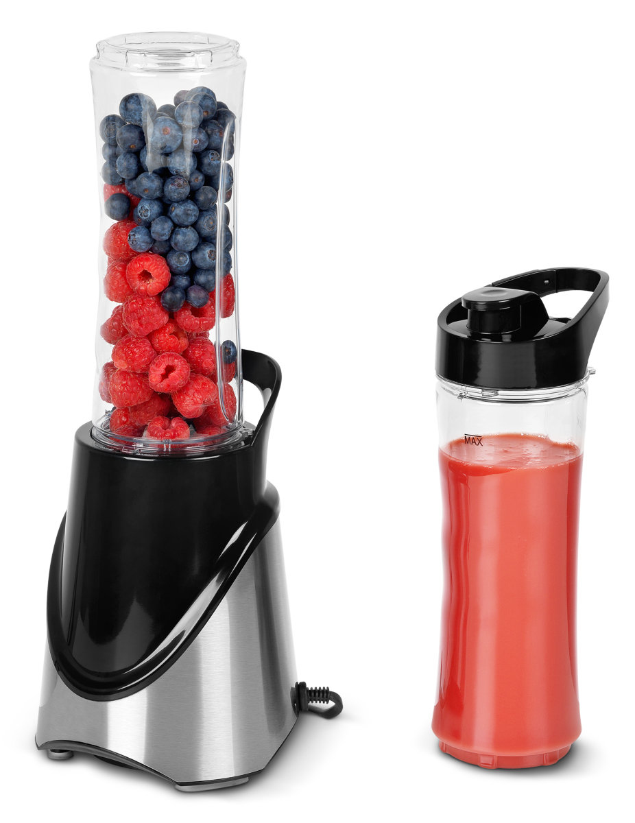 MEDION MD16044 0.5 L Tabletop blender 300 W Black, Stainless steel – image 2
